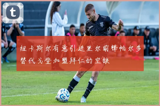 纽卡斯尔有意引进里尔前锋帕尔多替代戈登加盟拜仁的空缺