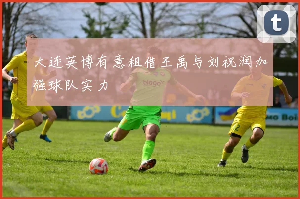 大连英博有意租借王禹与刘祝润加强球队实力